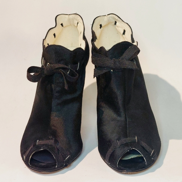 RARE Zoraide black ponyskin heeled booties, IT40, immaculate - Picture 5 of 16